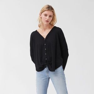 Urban Outfitters Out From Under Button Up Top